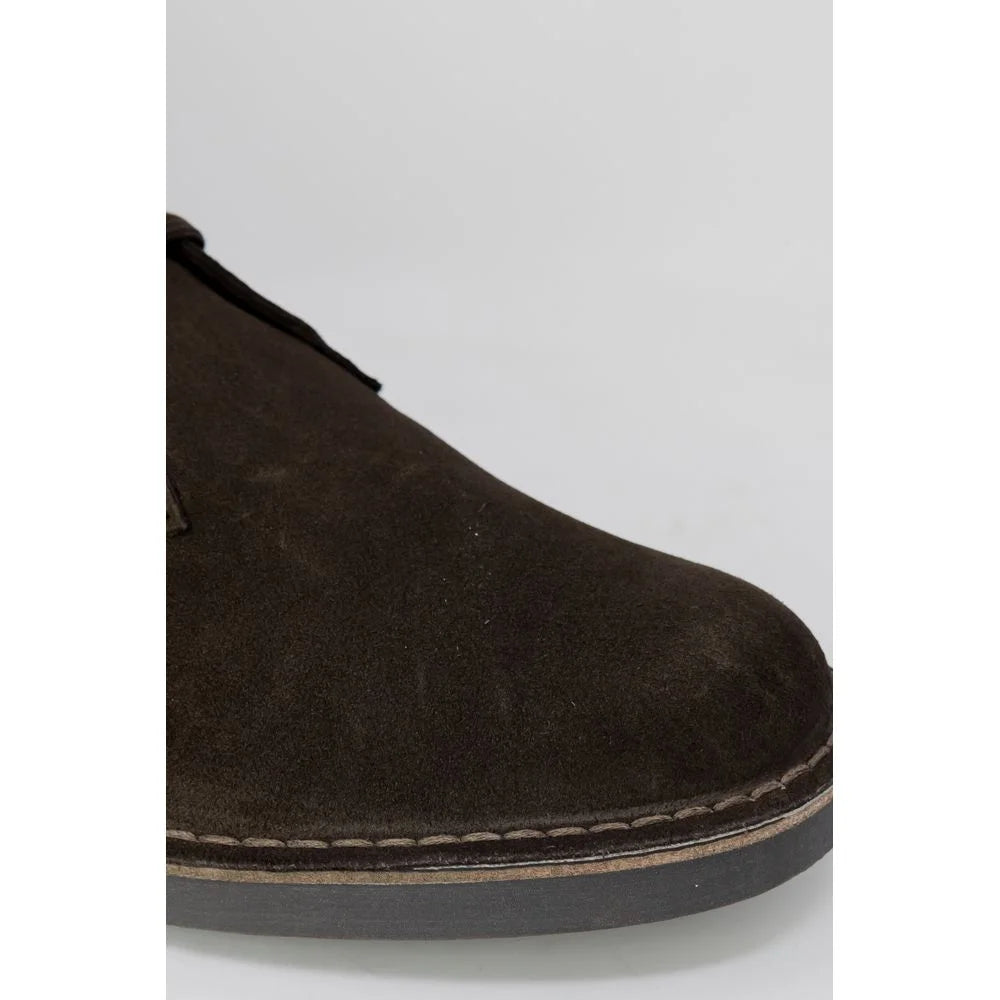 Clarks Brown Leather Boot - Boots