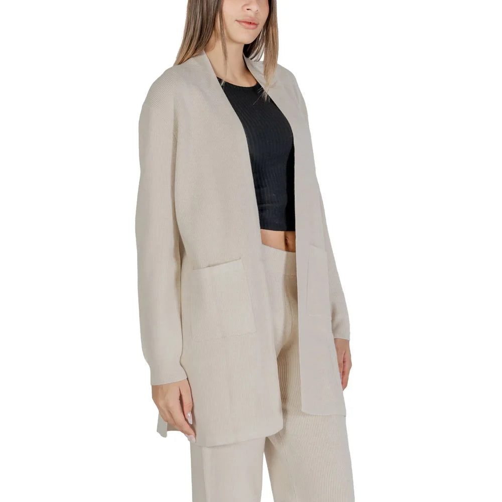 Cleré Beige Viscose Cardigan - IT40|S