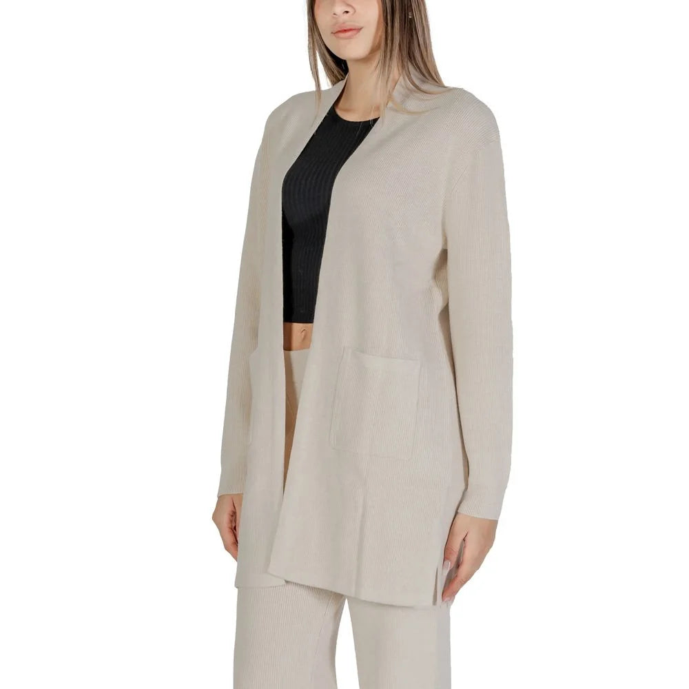 Cleré Beige Viscose Cardigan - IT40|S