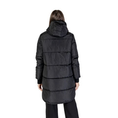 Cleré Black Polyester Jackets & Coat - IT40|S