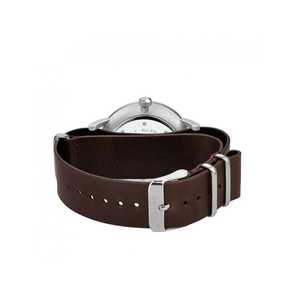 Cluse Brown Leather Watch - Watches