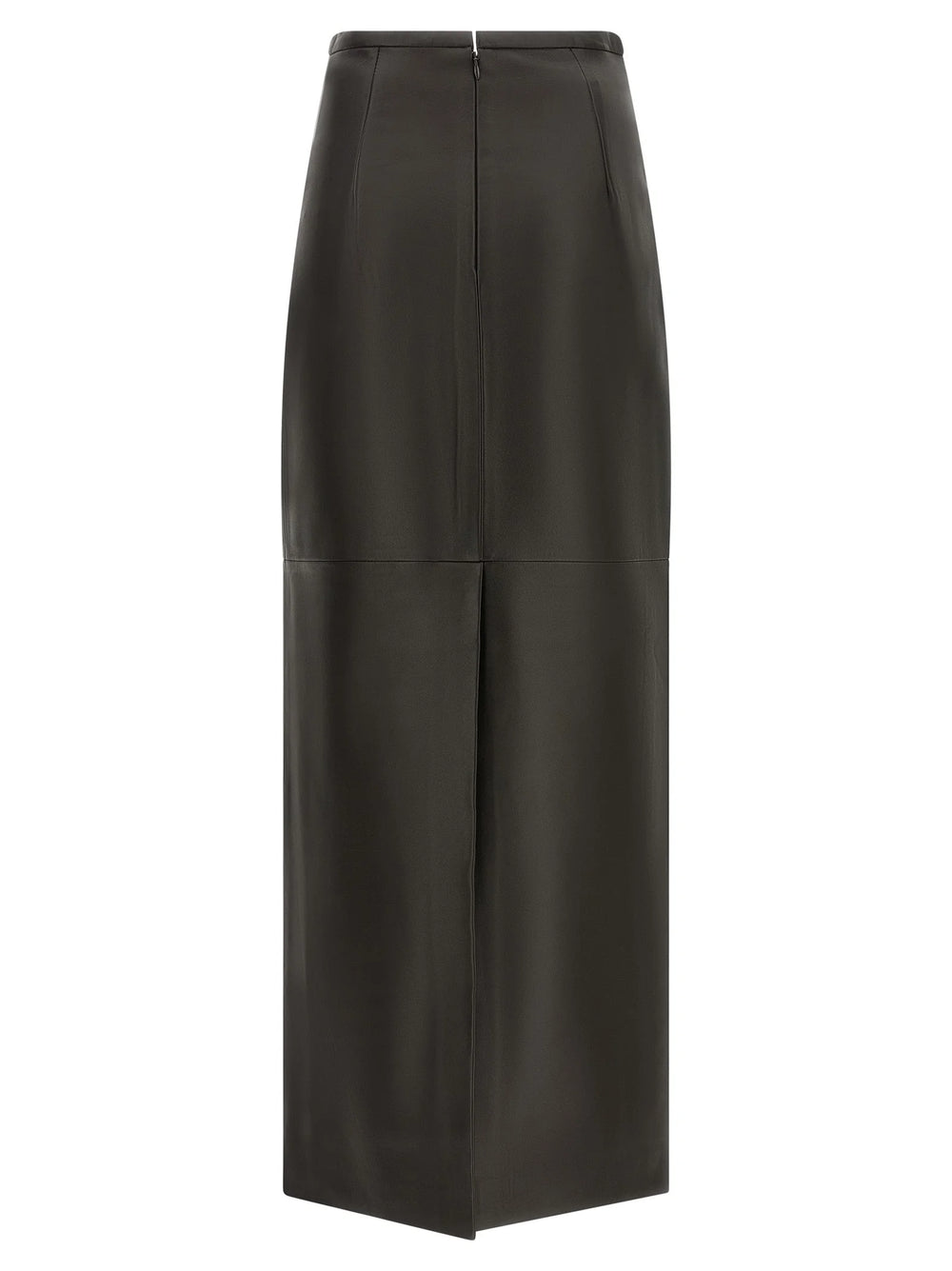 CO Black Lamb Leather Mini Skirt - 2