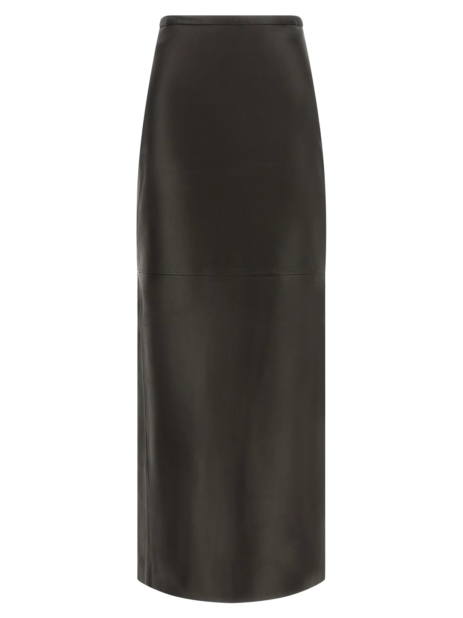 CO Black Lamb Leather Mini Skirt - 2