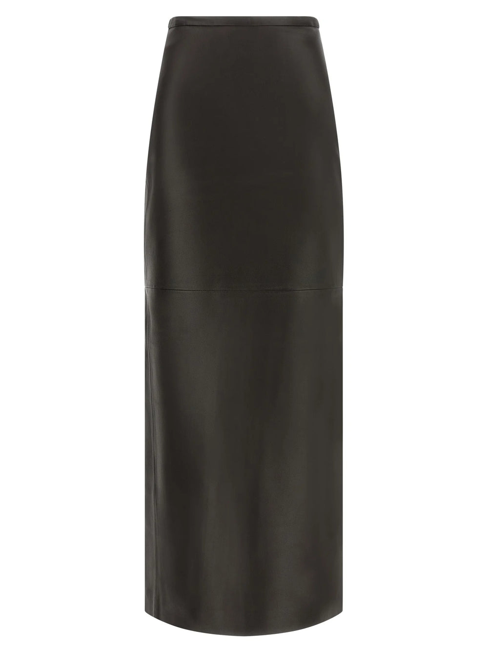 CO Black Lamb Leather Mini Skirt - 2