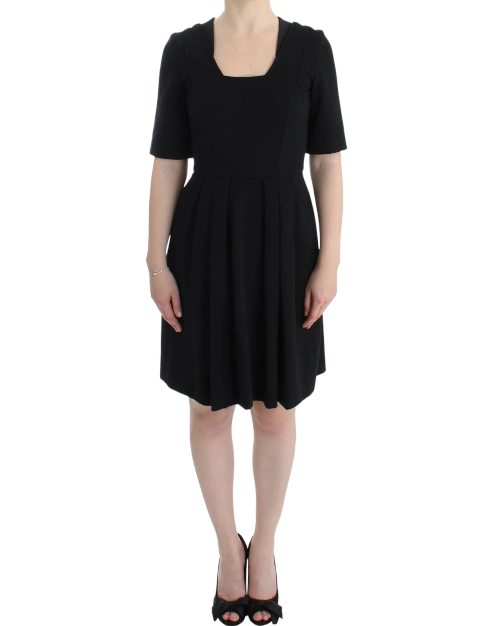 CO|TE Black short sleeve venus dress - IT40|S - Dresses