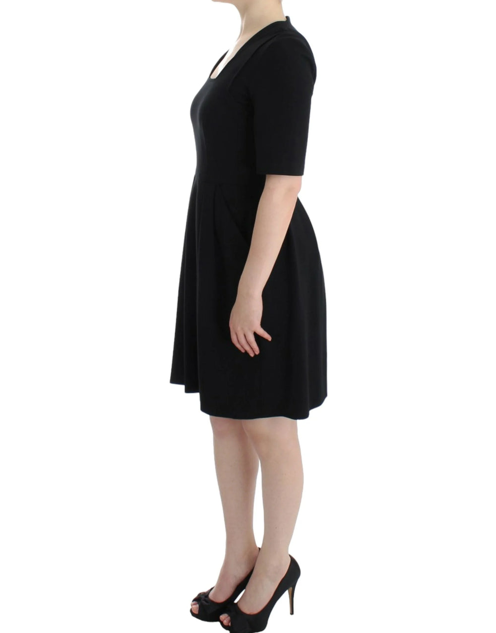 CO|TE Black short sleeve venus dress - IT40|S - Dresses