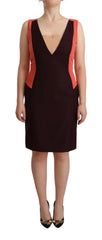 CO|TE Multicolor Polyester Sleeveless Sheath Knee Length Dress - IT44|L - Dresses