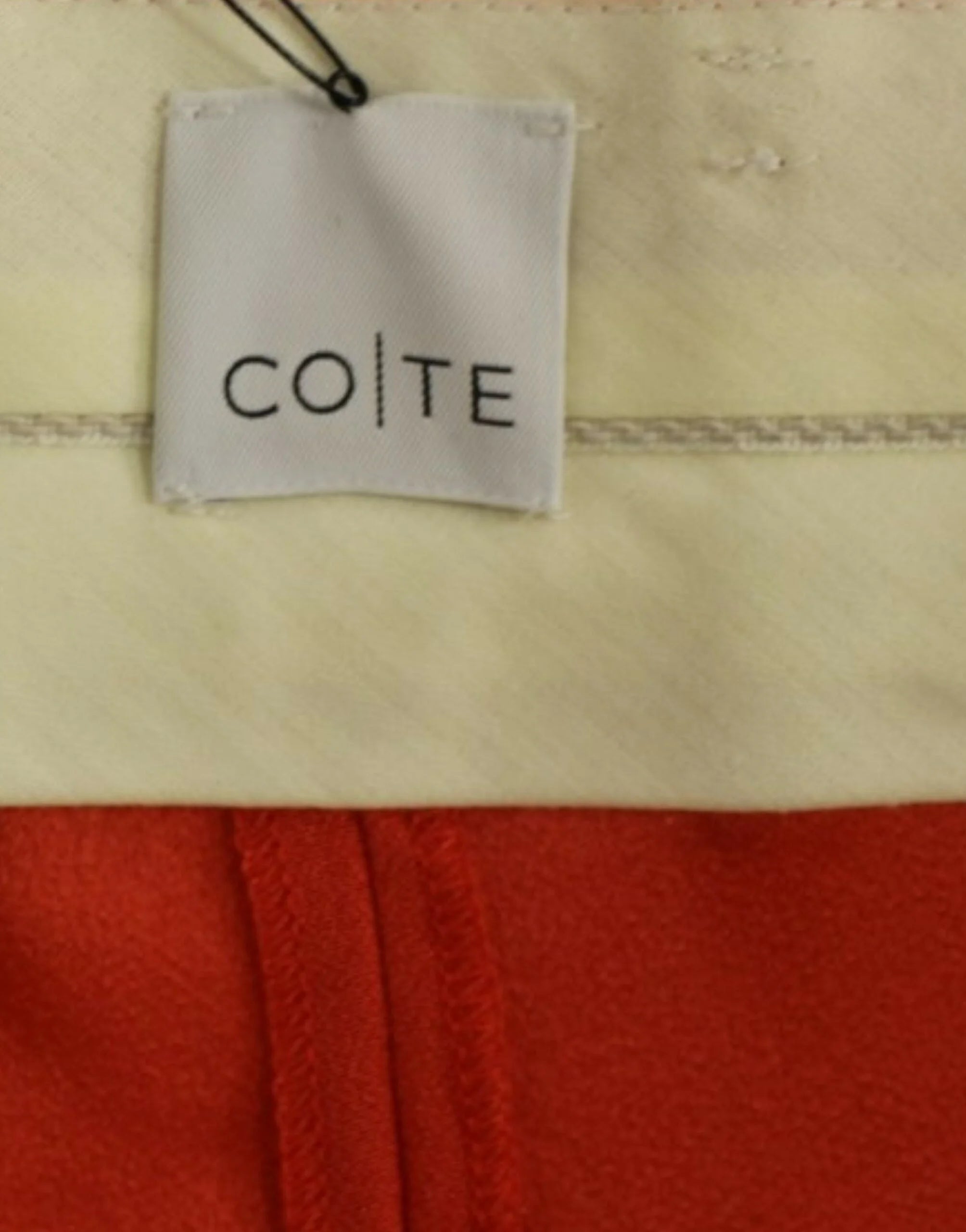 CO|TE Orange boyfriend stretch pants - IT40|S - Trousers