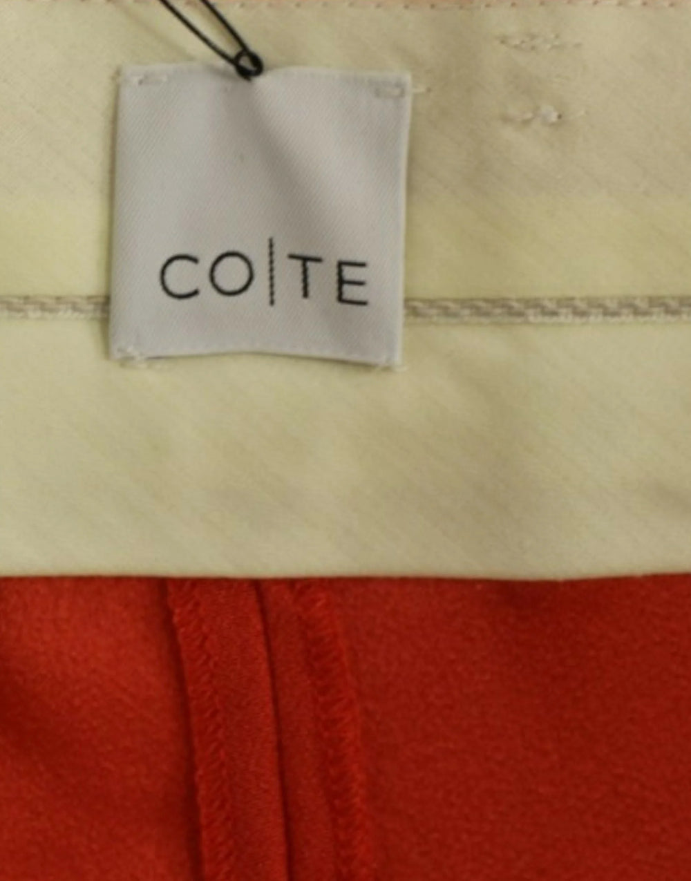 CO|TE Orange boyfriend stretch pants - IT40|S - Trousers