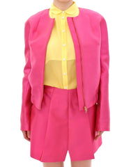 CO|TE Pink silk blend jacket - IT40|S - Sport Jackets