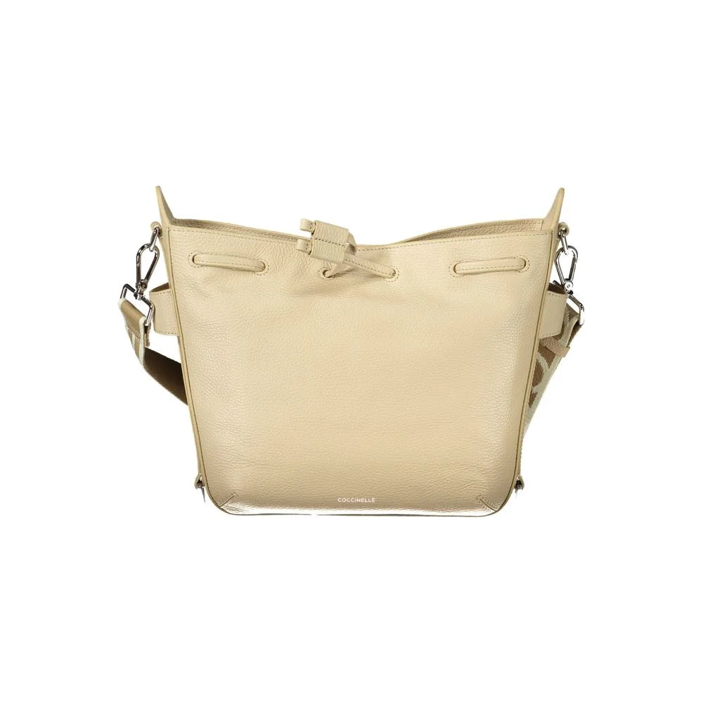 Coccinelle Beige Pelle Women’s Handbag