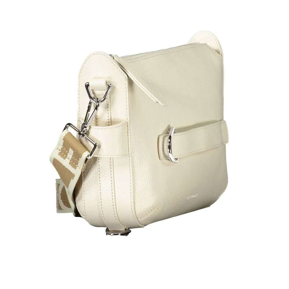 Coccinelle Bianco Leather Women Handbag