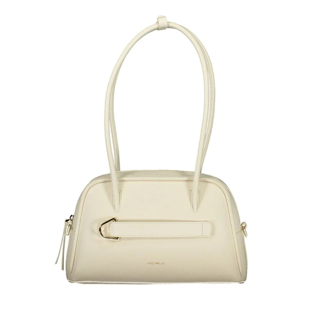 Coccinelle Bianco Pelle Women Handbag