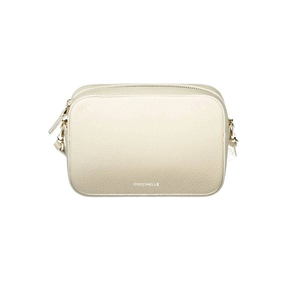 Coccinelle Bianco Pelle Women Handbag