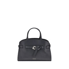 Coccinelle Black Calf Leather Bos Taurus Handbag