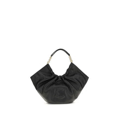 Coccinelle Black Calf Leather Bos Taurus Shoulder Bag