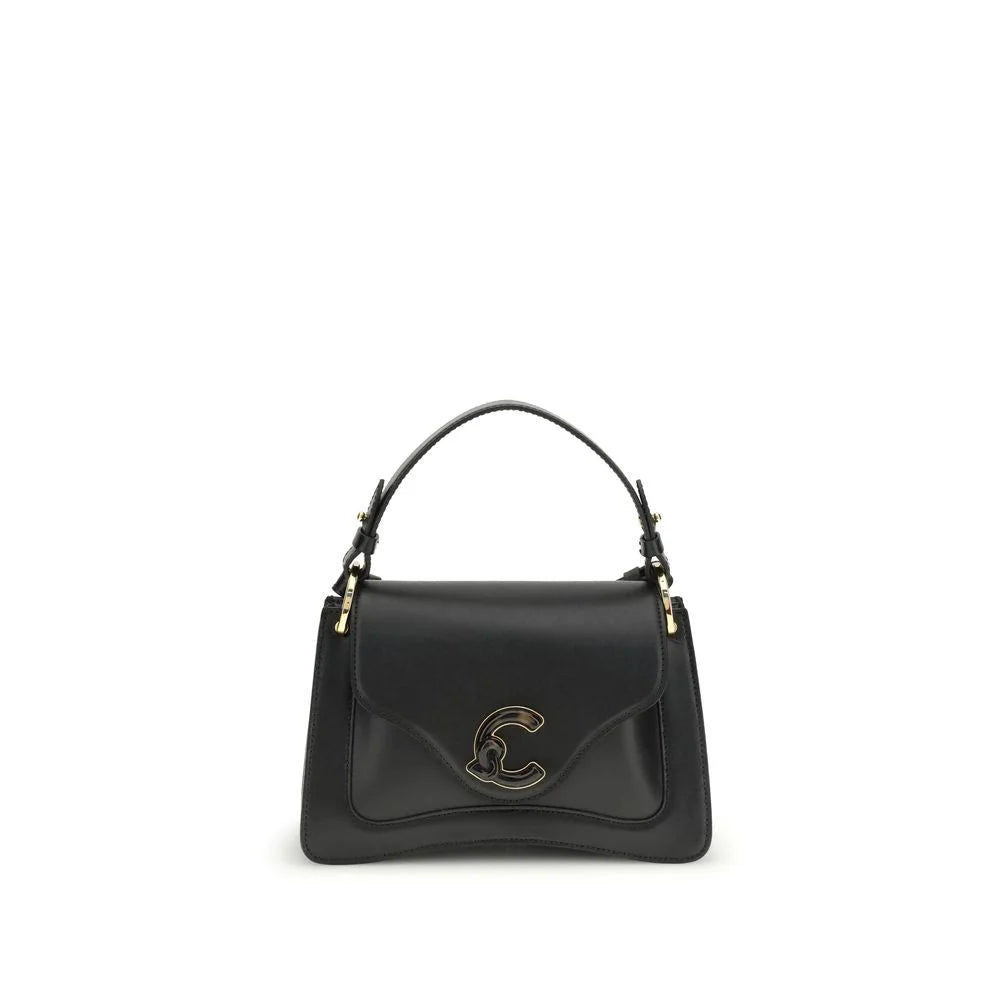 Coccinelle Black Calf Leather Bos Taurus Shoulder Bag