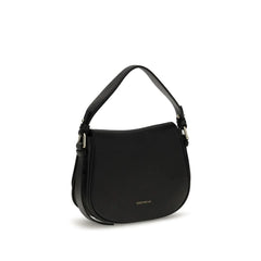 Coccinelle Black Calf Leather Bos Taurus Shoulder Bag
