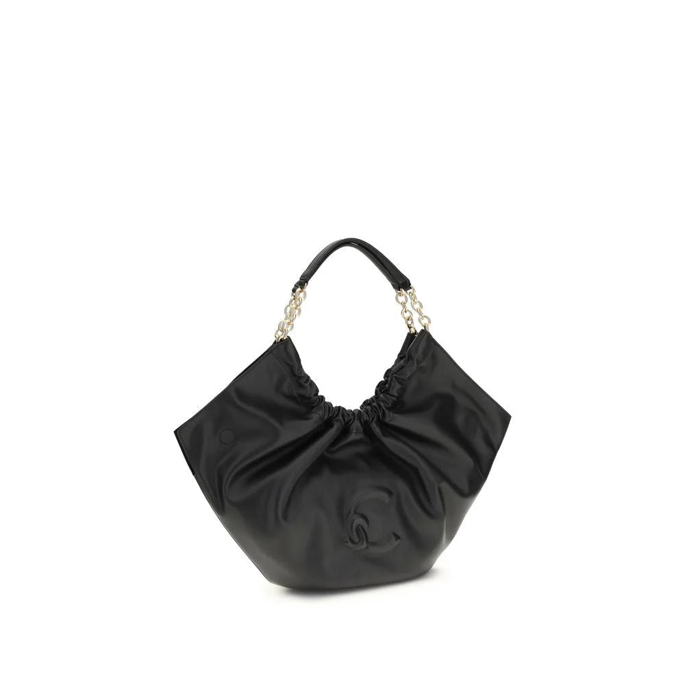 Coccinelle Black Calf Leather Bos Taurus Shoulder Bag
