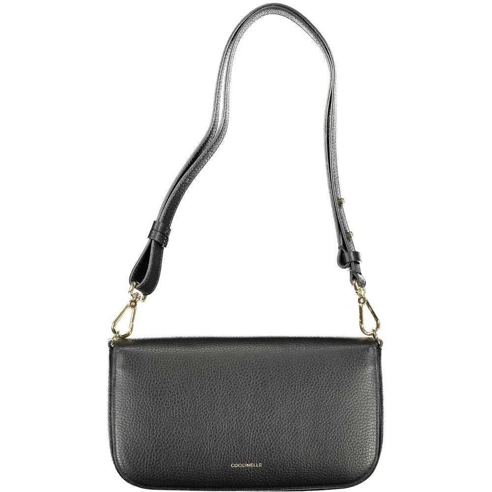 Coccinelle Black Leather Handbag