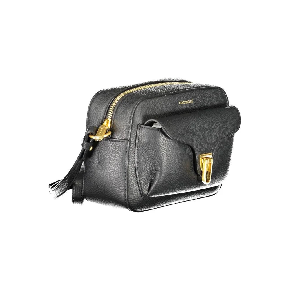 Coccinelle Black Leather Handbag - Cross Body Bags