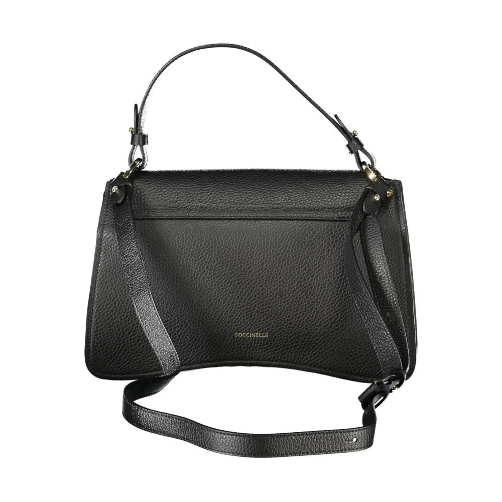 Coccinelle Black Leather Handbag - Handbags