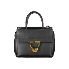 Coccinelle Black Leather Handbag - Satchel Bags