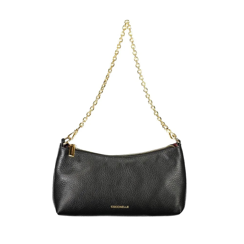 Coccinelle Black Leather Handbag - Shoulder Bags