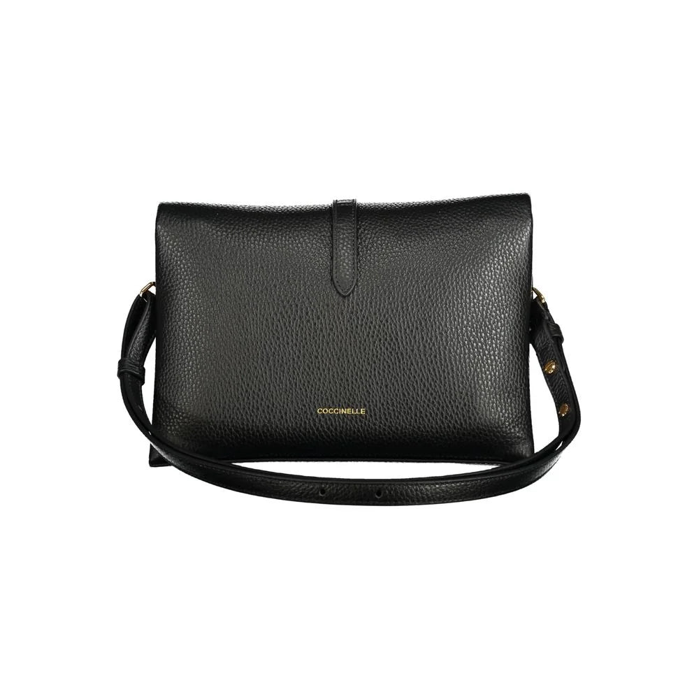 Coccinelle Black Leather Handbag - Shoulder Bags