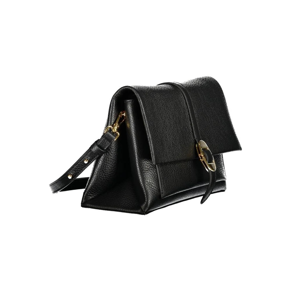 Coccinelle Black Leather Handbag - Shoulder Bags