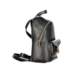 Coccinelle Black Leather Women Backpack - Backpacks
