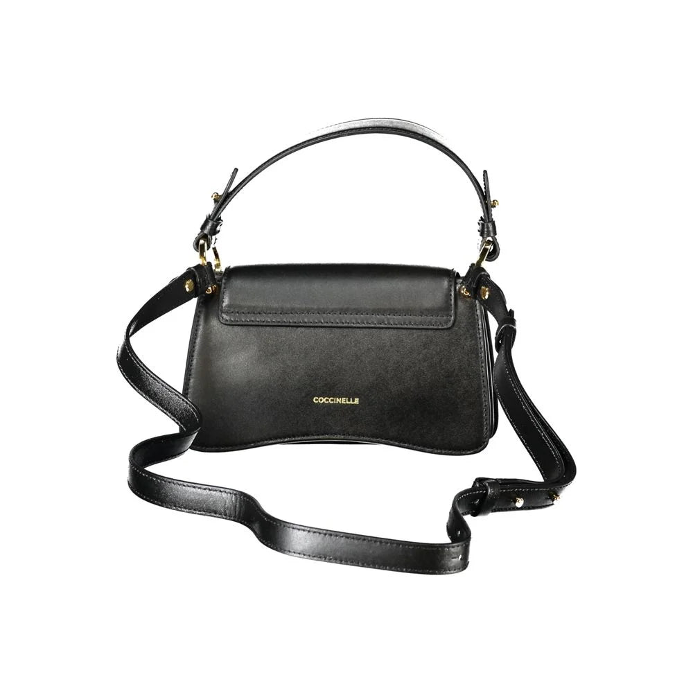 Coccinelle Black Leather Women Handbag