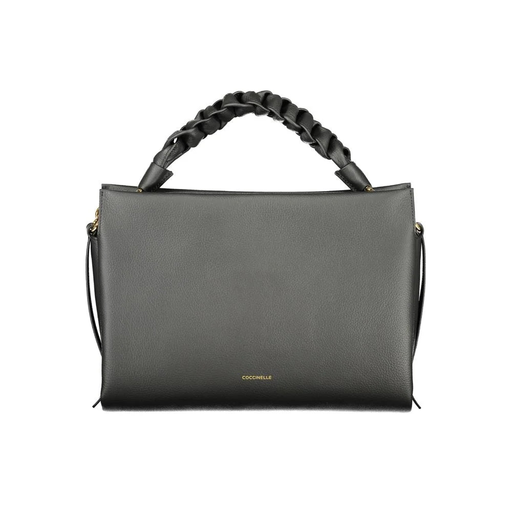Sac à main pour femme Coccinelle noir en cuir