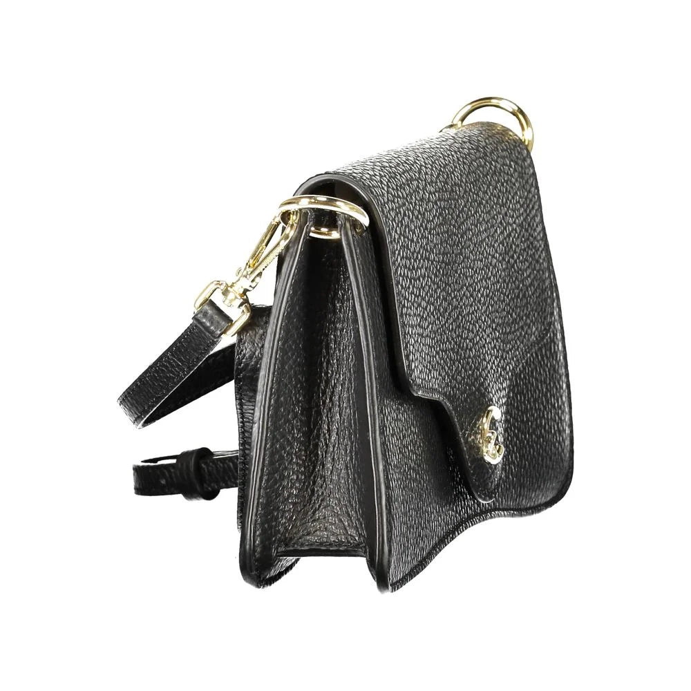 Coccinelle Black Leather Women Handbag - Cross Body Bags