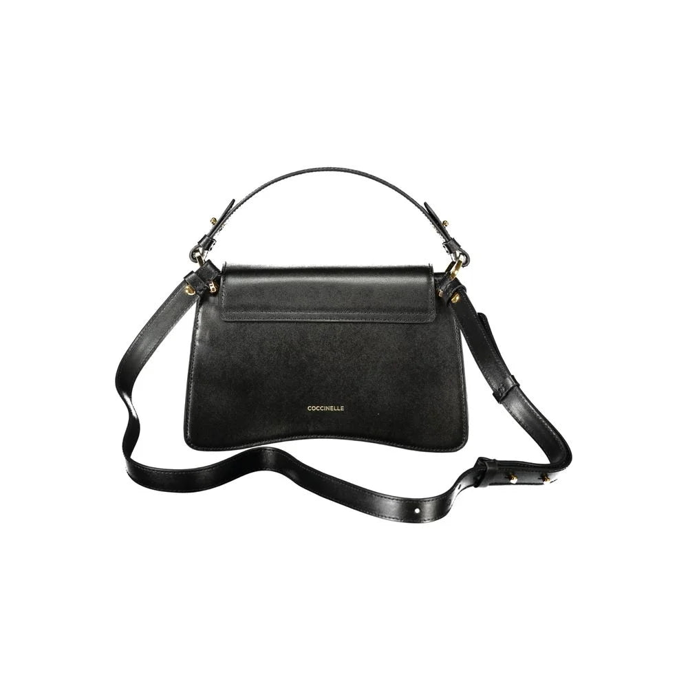 Coccinelle Black Leather Women Handbag - Shoulder Bags