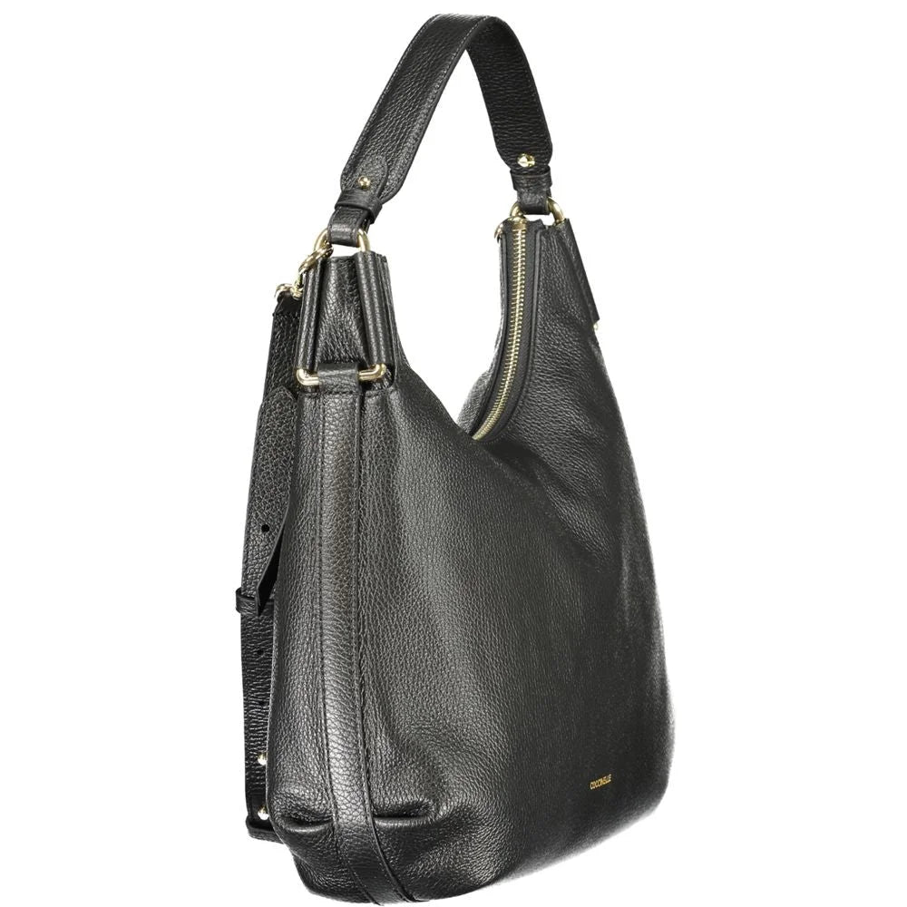 Coccinelle Black Leather Women Handbag - Shoulder Bags