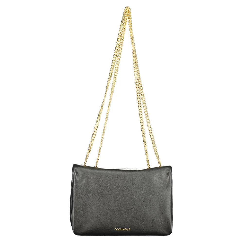 Coccinelle Black Leather Women Handbag - Shoulder Bags