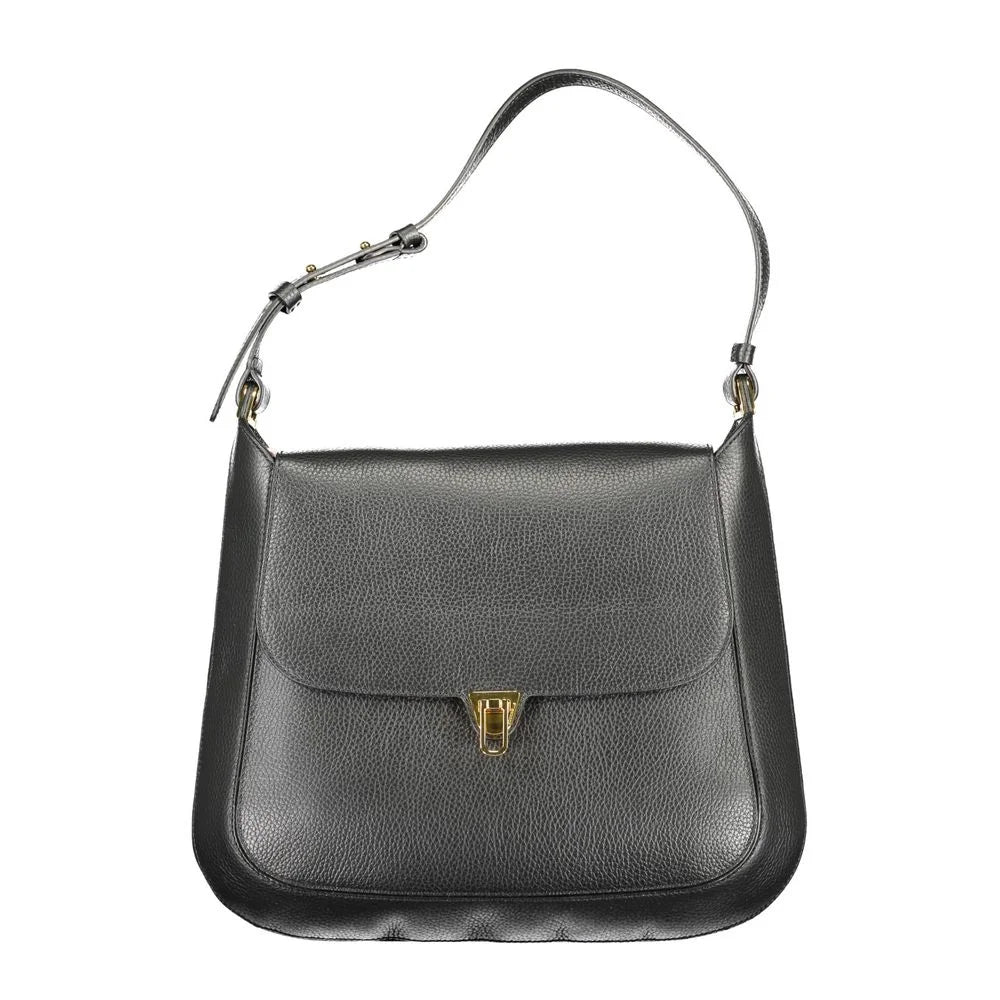 Coccinelle Black Leather Women Handbag - Shoulder Bags