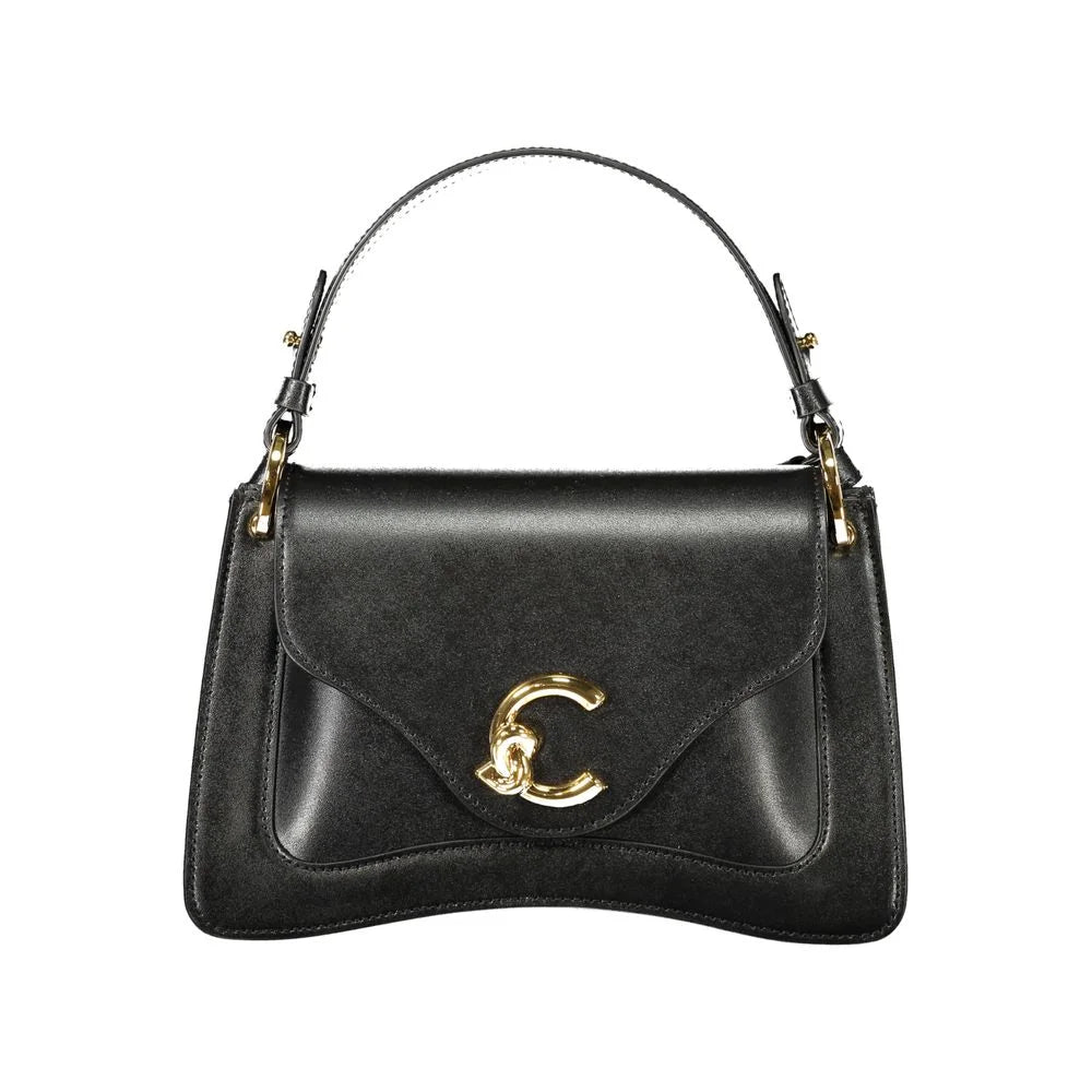 Coccinelle Black Leather Women Handbag - Shoulder Bags