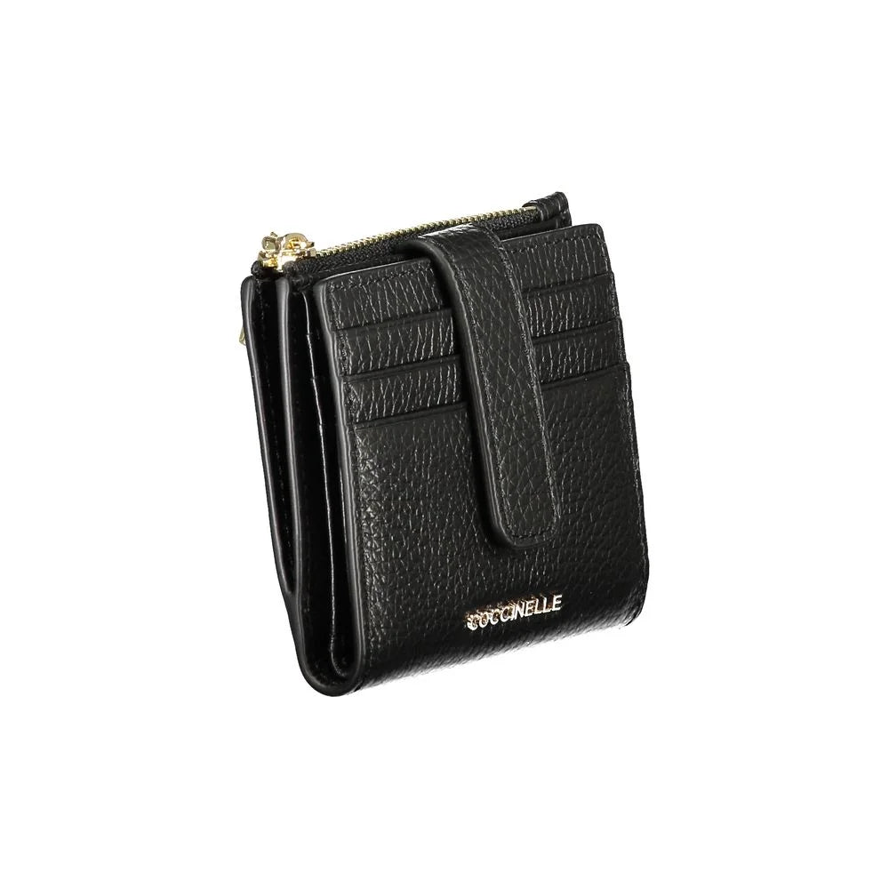 Coccinelle Black Leather Women Wallet