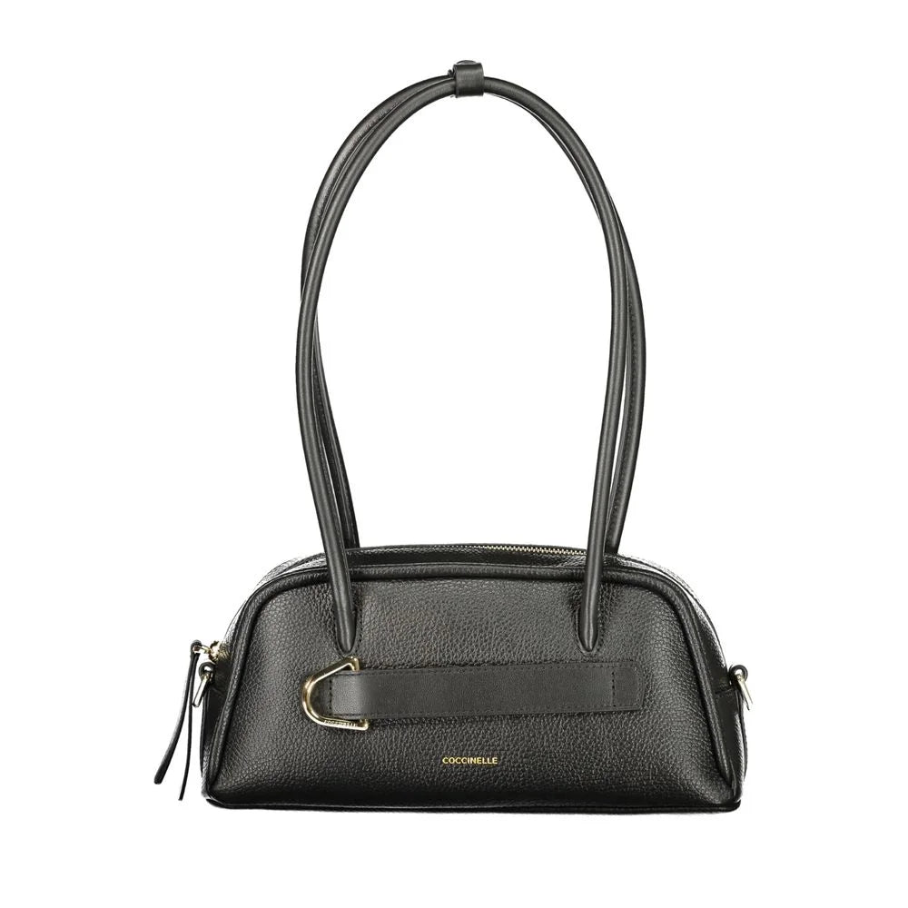 Coccinelle Black Leather Women’s Handbag