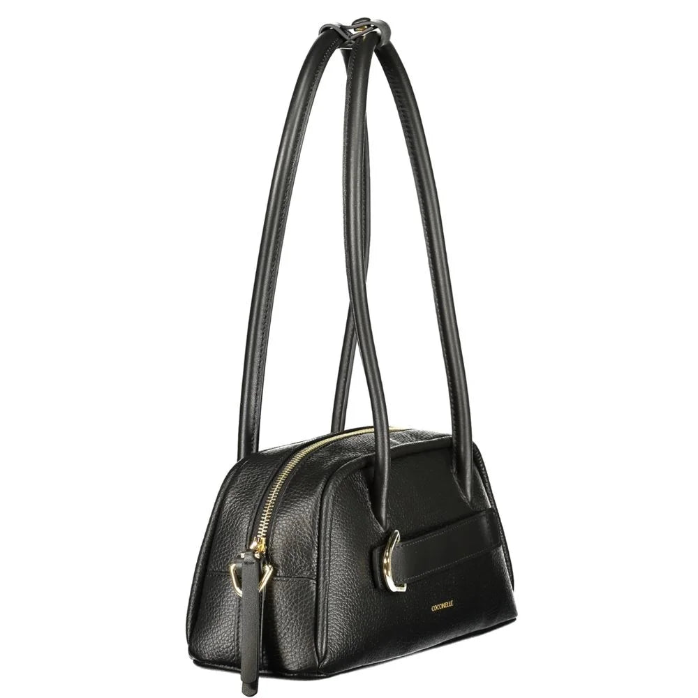 Coccinelle Black Leather Women’s Handbag