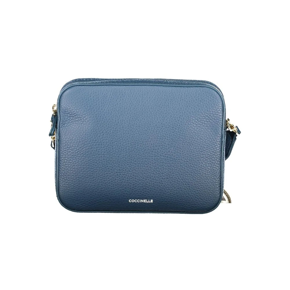 Coccinelle Blu Pelle Donna Borsa