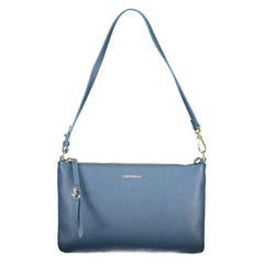 Coccinelle Blu Pelle Women Handbag
