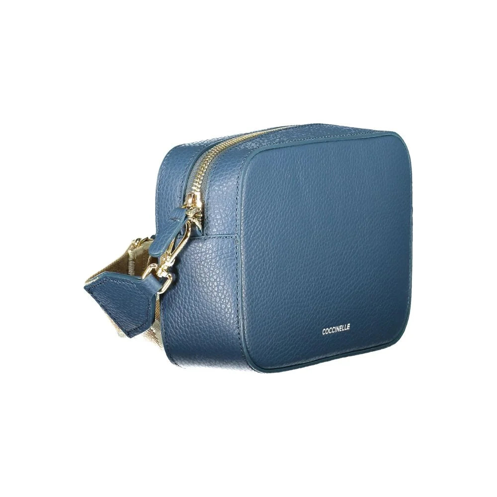 Coccinelle Blue Leather Women’s Handbag