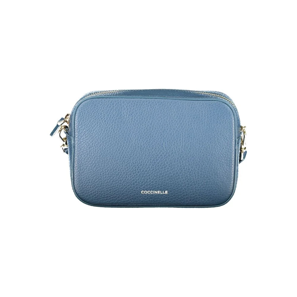 Coccinelle Blue Leather Women’s Handbag