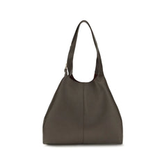 Coccinelle Schultertasche aus braunem Kalbsleder