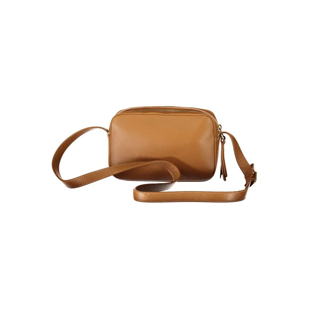 Coccinelle Brown Leather Handbag - Cross Body Bags
