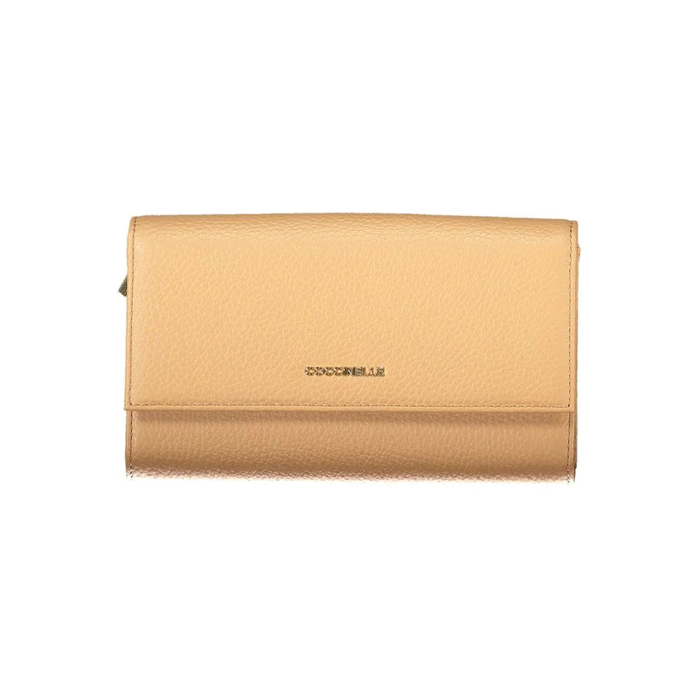 Coccinelle Brown Leather Wallet - Wallets