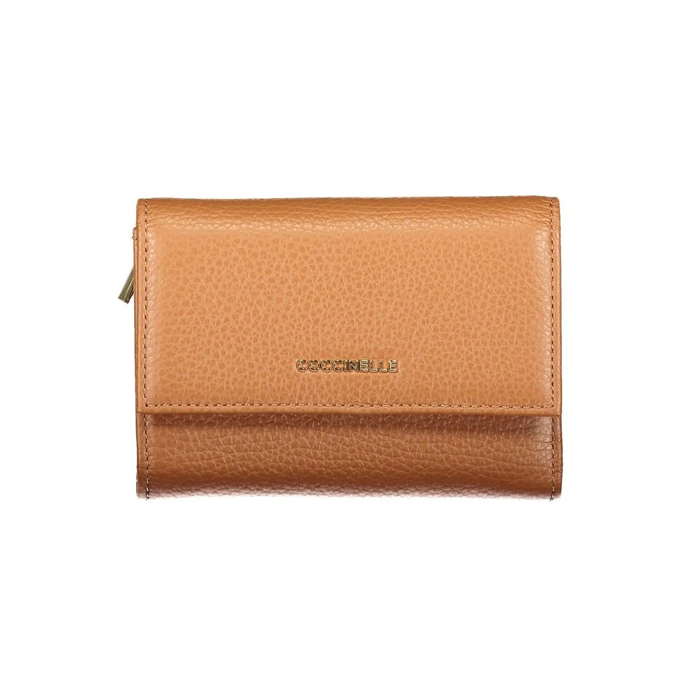 Coccinelle Brown Leather Women Wallet - Wallets